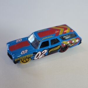 Hot Wheels '70 Chevelle SS Wagon 2018 HW Daredevils - Blue And Red